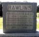 Joseph LaFayette Rawlins Headstone